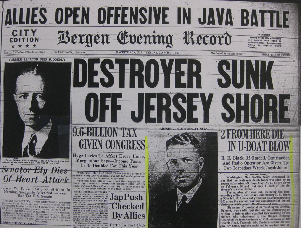 March 3, 1942 Front Page